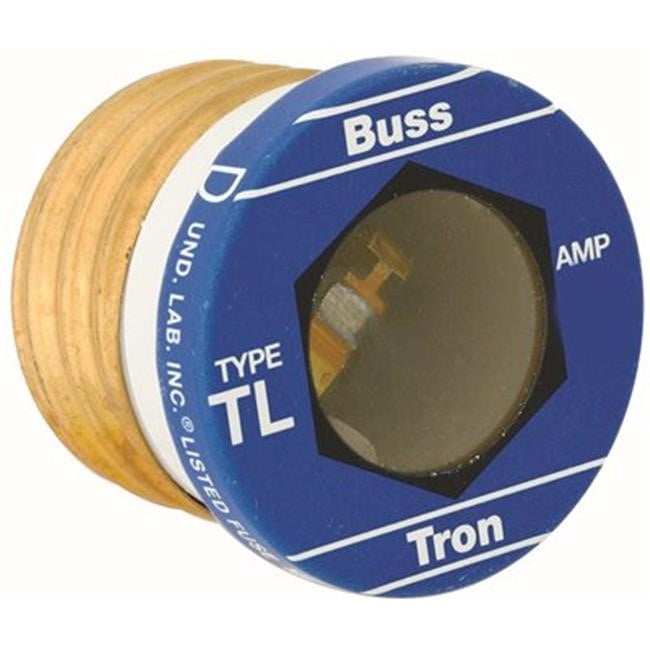 TL30 Cooper Bussmann Type Tl Time Delay Glass Plug Fuse, 125 Volts, 30