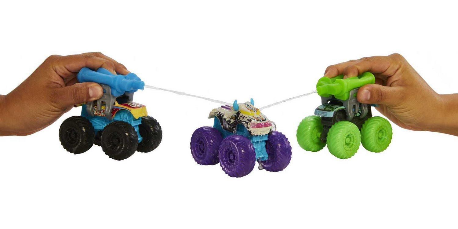 Hot Wheels Color Reveal Monster Trucks Camion, 3+ans