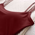 thumbnail image 4 of XUNKUSGA Workout Bras for Women Seamless womens bralettes Spaghetti Double Strap Comfortable Sports Bra Wirefree Scoop Neck Tank Top Bras, 4 of 6