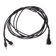 thumbnail image 1 of 3 5PCS 3pin  Receiver Cable Heat  Stable Sound Transmission  Receiver Cord Black 29.5in, 1 of 8