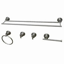 Kingston Brass BAH821330478SN 5 Piece Concord Bathroom Accessory Set, Brushed Nickel