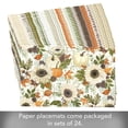 thumbnail image 4 of CounterArt "Farmhouse Fall" 24-Sheet Reusable Premium Paper Placemats, 4 of 6