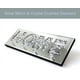 thumbnail image 2 of Placa decorativa para pared, llavero, con ganchos de cristal, ST3000, 2 of 7