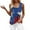 508_Purple, variant on HEILAU 4th of July Tank Tops for Women Vest Ruffled Square Neck Printed Shirt 2025 Summer Casual Loose Sleeveless Cute T Shirt Patriotic Shirts