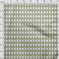 thumbnail image 3 of oneOone Cotton Silk Light Green Fabric Argyle Check Craft Projects Decor Fabric Printed By The Yard 42 Inch Wide, 3 of 4