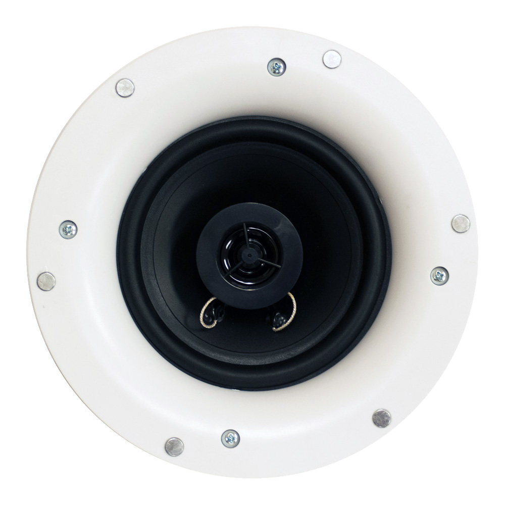 Acoustic Audio R192 Frameless In Ceiling / In Wall Speaker 4 Pair Pack 2 Way Home Theater Surround Speakers - image 5 of 7