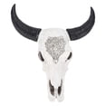 thumbnail image 2 of Decoración De Calaveras De Animales, Diseño De Simulación Resistente Decoración De Pared De Longhorn Exquisito Para Arte De Pared, 2 of 7