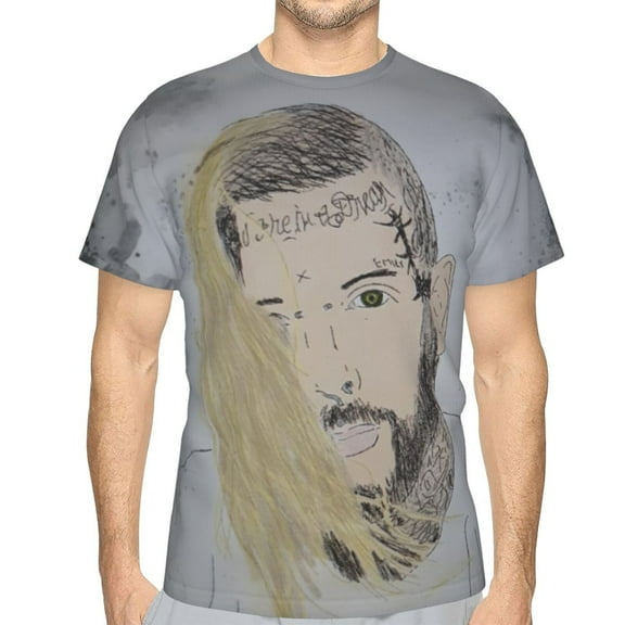 Tom Macdonald Unisex 3d Pattern Printed Short Sleeve T-Shirts Casual Graphics Tees Small