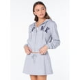 thumbnail image 5 of Celebrity Pink Women's Signature Zip Up Fleece Hoodie Sweatshirt, Sizes XS-XXXL, 5 of 8