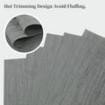 thumbnail image 4 of Grey Placemats, Heat Resistant Non-Slip Place mats for Dining Table, Washable Durable PVC Vinyl Woven Table Mats (Set of 4), 4 of 18