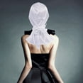 thumbnail image 3 of 6pcs Long Tail Durag Women Men Satin Hat Headscarf Elastic Wide Straps Headwrap, 3 of 6
