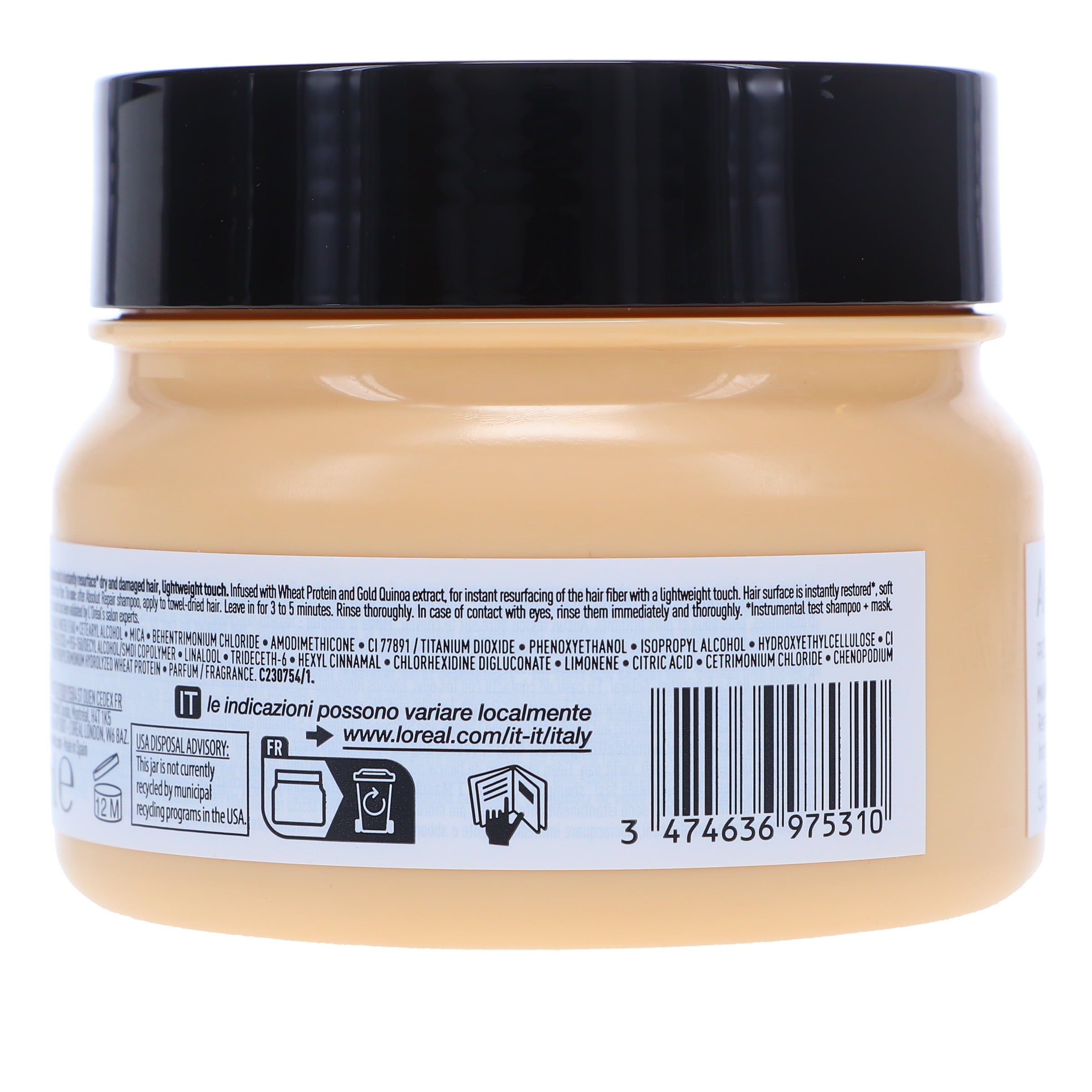 L'Oreal Professionnel Serie Expert Absolut Repair Golden Mask 8.5 oz
