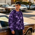 thumbnail image 4 of Men's Camouflage Sweatshirt Loose Fit Crewneck Long Sleeve Pullover Top Casual Graphic Print Hoodie Streetwear Fashion Oversized Jumper Sweater Winter Fall Clothing, 4 of 5