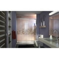 thumbnail image 2 of DreamLine Visions 34 in. D x 60 in. W x 74 3/4 in. H Sliding Shower Door in Chrome with Left Drain Biscuit Shower Base, 2 of 14