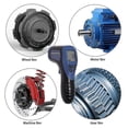 thumbnail image 5 of TL-900 Tachometer Digital Tachometer Non-Contact Measuring Range:2.5-99999RPM LCD Motor Wheel Lathe Speed Meter, Red, 5 of 5