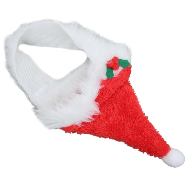 Chapeau de Noël pour Animaux, Chapeau de Père Noël Confortable et Adorable, Habillage de Noël Accrocheur pour Cadeaux de Noël pour Animaux de Compagnie Chiens S,m,L