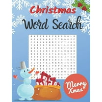 Christmas Word Search : Christmas Themes - Word Search For Kids, Teens, Adults & Seniors - 40 Puzzles With Solutions - 8.5" by 11" (Paperback)