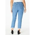 thumbnail image 2 of Roaman's Women's Plus Size Classic Stretch Boyfriend Jean, 2 of 5