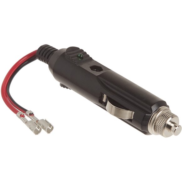 12V Fused Replacement Cigarette Lighter Plug with Leads - RPPS-225