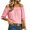 Red, variant on ClodeEU Women's Off Shoulder Polka Dot Blouse,Short Puff Sleeve Cropped Casual Summer Top Black-Polka Dot,Women's Plus L