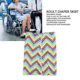 thumbnail image 4 of Incontinence  Skirt for Adults, Wearable Incontinence Bed Pad, Reusable and Durable Washable Fleece Bed Pad, 4 of 8