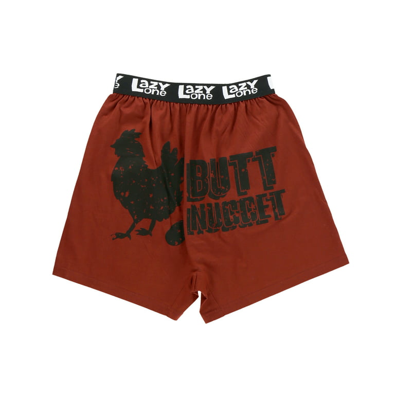 LazyOne Funny Animal Boxers, Bear Bum, Humorous Underwear, Gag Gifts for  Men (Xlarge)