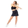 thumbnail image 3 of Inerzia Womens 2 Pack High Waisted Tennis Skorts (Sizes S-3X), 3 of 5