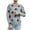 Gray, variant on TFEOQRY Pullover Sweater for Women Halloween Printed Knitwear Long Sleeved Round Neck Sweater Top Gray