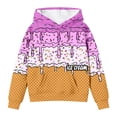 thumbnail image 4 of Ludearly Ice Cream Hoodies for Girls Cute Graphic Print Pullover Sweatshirts Long Sleeve Trendy Casual Kids Clothes 2-12 Years, 4 of 4