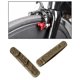 thumbnail image 4 of 1 par de pastillas de freno para bicicleta tipo V Cycles Cyclist Rubber Durable Ciclismo Delantero y Trasero marrón, 4 of 9