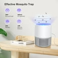 thumbnail image 4 of Lámpara para matar mosquitos BRILLAR trampa eléctrica USB para interiores exteriores Rojo Verde, 4 of 5