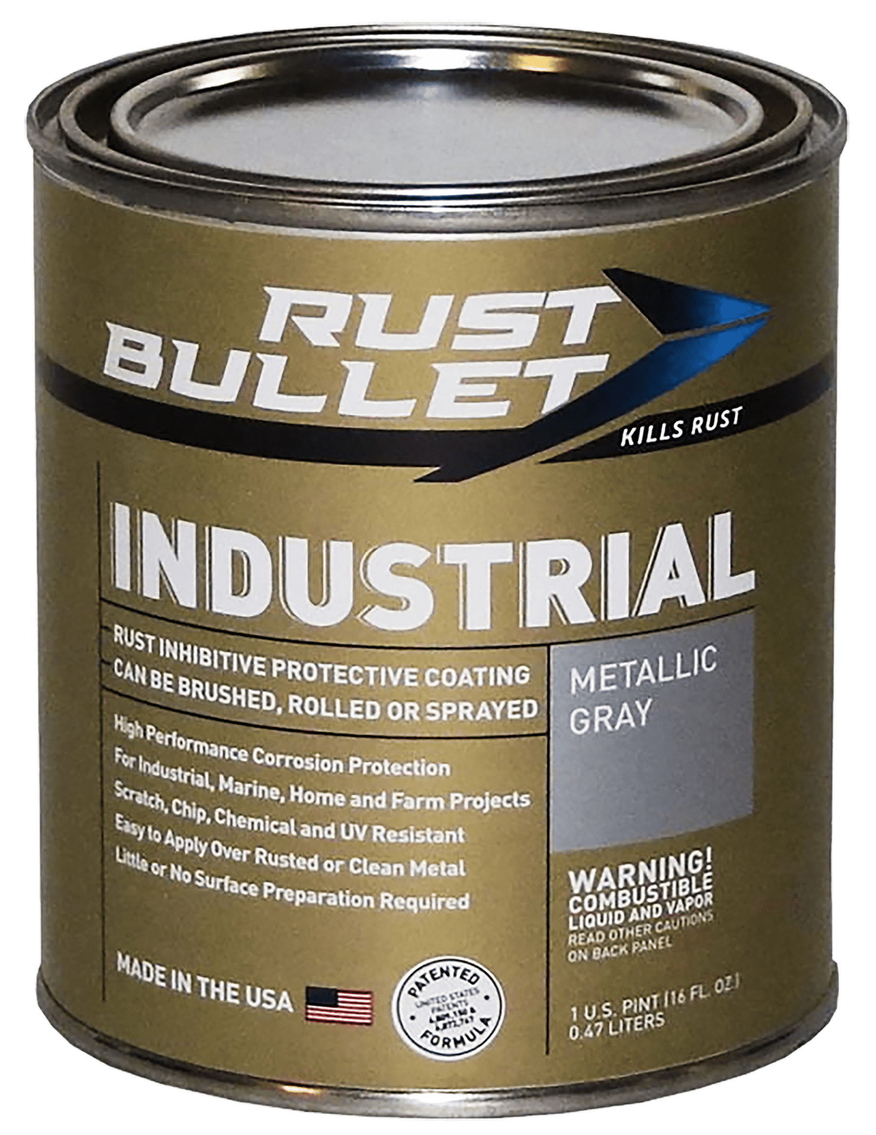 Rust Bullet Industrial Rust Inhibitor Paint Industrial Strength