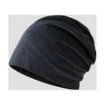 thumbnail image 4 of Popvcly Cotton Slouchy Beanie Hip-Hop Soft Lightweight Running Beanie Adult Dwarf Hats Chemo Cap for Men Women, 4 of 6