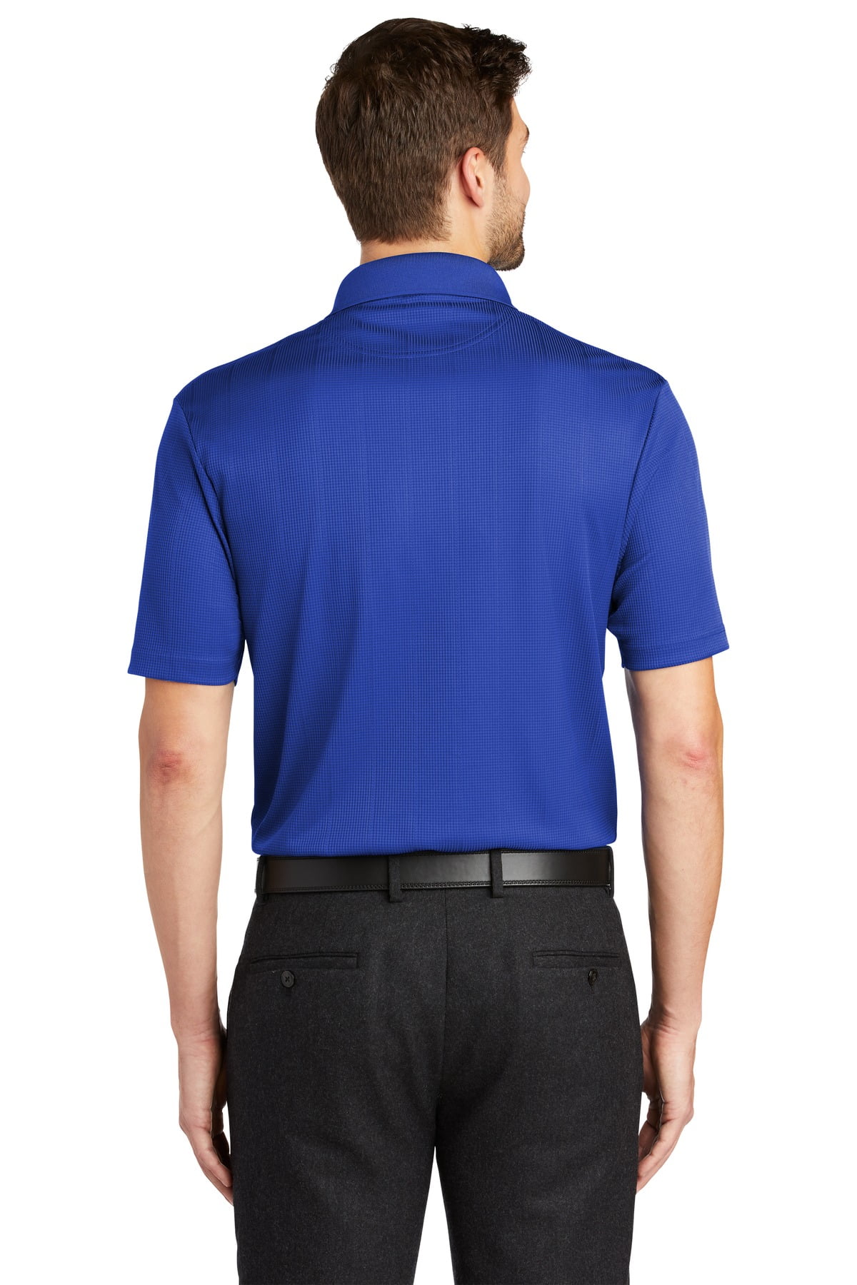 Port Authority Performance Fine Jacquard Polo-XL (Hyper Blue Port Authority Performance Fine Jacquard Polo-XL (Hyper Blue