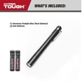 thumbnail image 5 of Hyper Tough 25-Lumen Aluminum Penlight Flashlight, Black, 5 of 10
