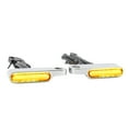 thumbnail image 1 of Motorcycle LED Turn  Running Lights Retro Style Blinker Indicator Lamp CB1000R Shadow XL700V Silver Wing DC12V, 1 of 7
