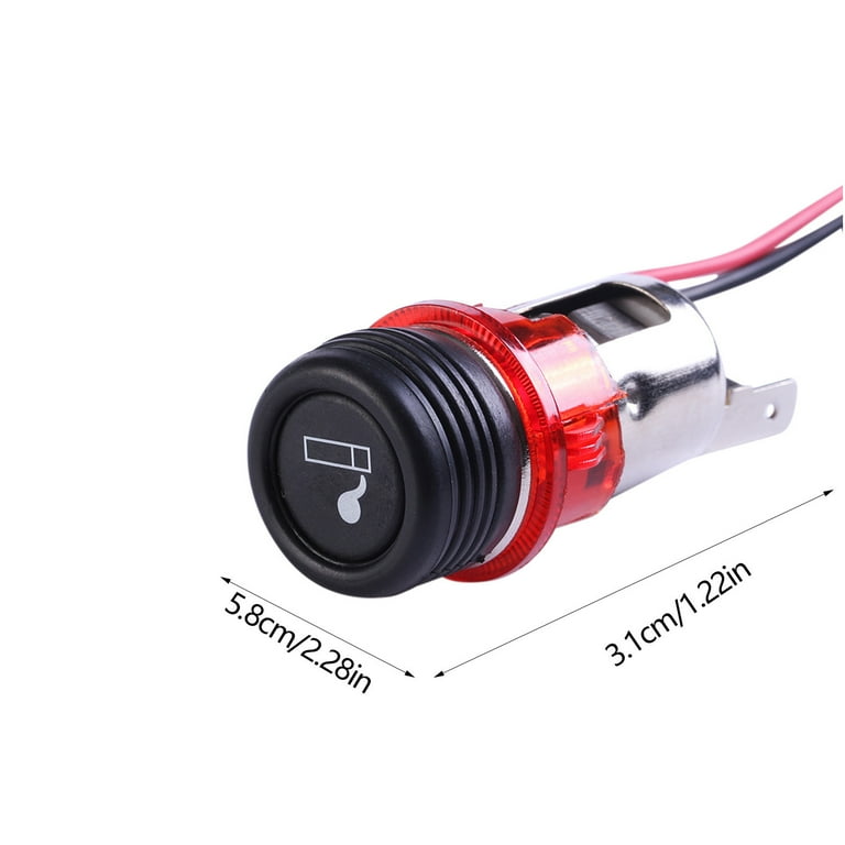 12v cigarette lighter socket heater Yaoyar Car Cigarette Lighter with Cigarette Lighter Heater Cable,12V  Cigarette Lighter Socket, Universal Car Accessories Cigarette Lighter Plug  for Car SUV Marine