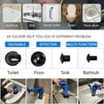 thumbnail image 3 of High Pressure Air Drain Blaster Gun with 4 Suckers, Toilet Plunger & Pipe Clog Remover for Bathroom, Kitchen, Sink, Bathtub, Floor Drain, 3 of 6