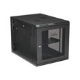 thumbnail image 3 of StarTech.com 12U 19" Wall Mount Network Cabinet, 4 Post 24" Deep Hinged Server Room Data Cabinet- Locking Computer Equipment Enclosure with Shelf, Flexible Vented IT Rack, Pre-Assembled - 12U Vented Cabinet (RK1232WALHM) - Rack enclosure cabinet - wall mountable - black - 12U, 3 of 7