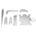 thumbnail image 2 of 7pcs/Set Weld Inspection Gauge Set Angle Heights Width Undercut Depths Measuring Tool, 2 of 8