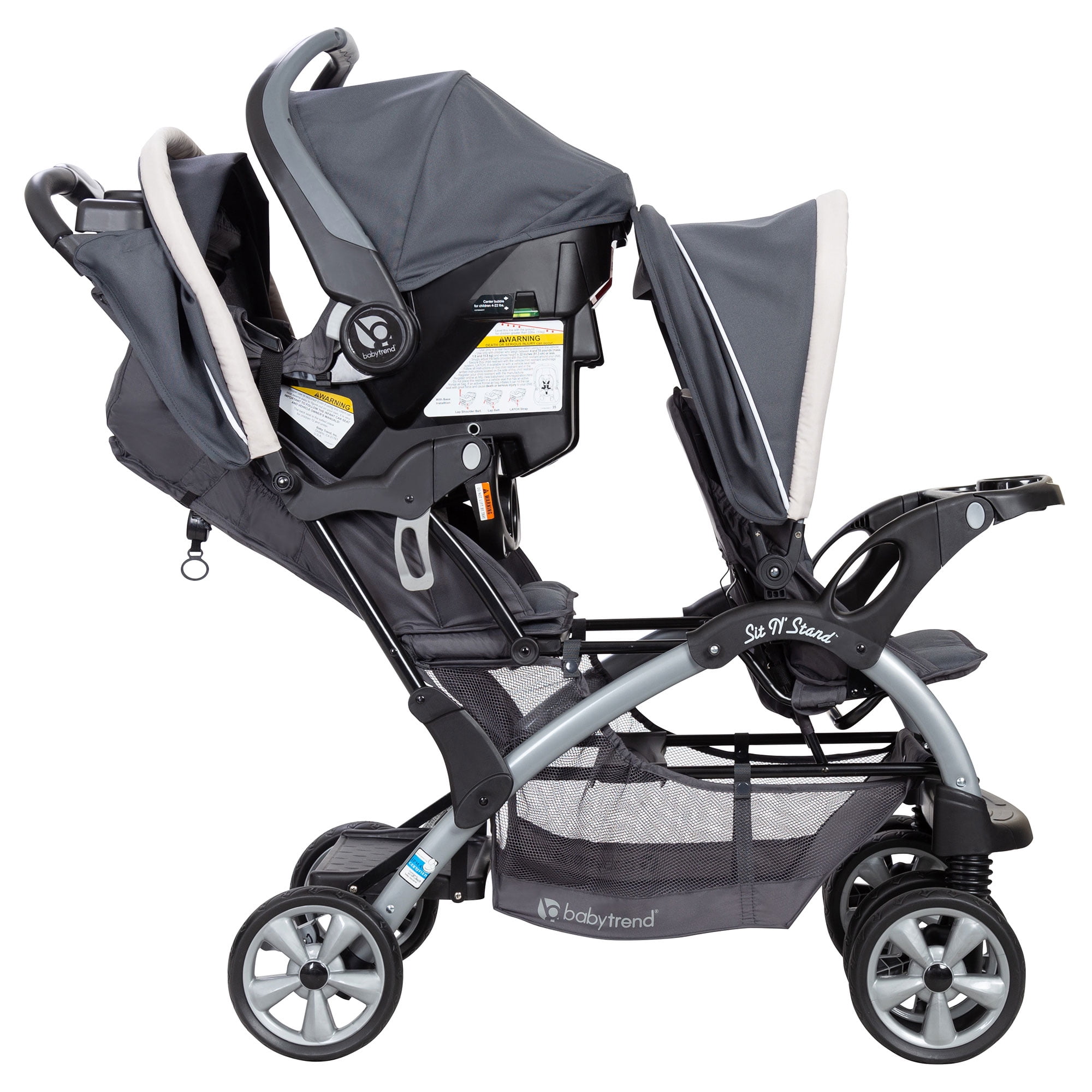 baby trend 5 point harness double stroller