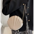 thumbnail image 2 of YOUI-GIFTS Women Fashion Seashell Crossbody Shoulder Bag Chain Strap Handbags Acrylic/Synthetic PU leater Evening Clutch Purse, 2 of 4