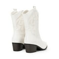 thumbnail image 5 of DREAM PAIRS Cowboy Boots for Women, Mid Calf Cowgirl Boots with Embroidery Round Toe Western Chunky Low Heel Shoes, 5 of 7