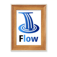 thumbnail image 1 of English Words Current Flow Low Desktop Wooden Photo Frame Display Picture Art Painting Multiple Sets, 1 of 3