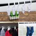 thumbnail image 5 of 10 Uds. De ganchos colgantes giratorios de plástico súper resistentes, pinzas giratorias para la colada para el hogar, pinzas para cortinas, alfileres para ropa, pinzas para toallas de playa, 5 of 5