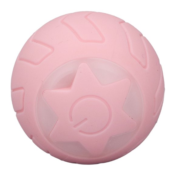 Peppy Pet Ball, USB Rechargeable Dog Ball Automatic Active Rolling Ball 360 Degree Automatic Moving Bouncing Rotating Ball, Interactive Dog Toys with Led Flash