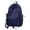 Dark Blue, variant on Japanese Casual Backpack for Women Solid Color Lightweight Daypack High School College Laptop Computer Bag Dark Blue One Size