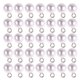 thumbnail image 1 of 100 piezas botón de perla suéter botón de camisa vestido de novia colgante cuentas decorativas botones de perlas adornos (blanco 10 mm), 1 of 5