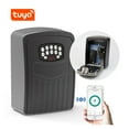 thumbnail image 2 of Tuya Smart Key Lock Box Wall Mounted Aluminum Alloy Key Safe Box Weatherproof With Code Key Storage Lock Box Indoor Outdoor ,Prevent Theft, 2 of 7
