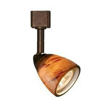 

Cal Lighting HT-954-RU-BL Track Head - Rust with Blue